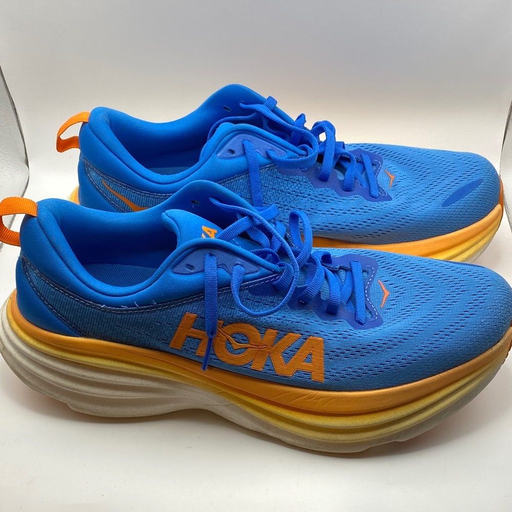Hoka Blue and Orange Athletic Shoes size 11
MTEN-2 - Picture 2 of 10